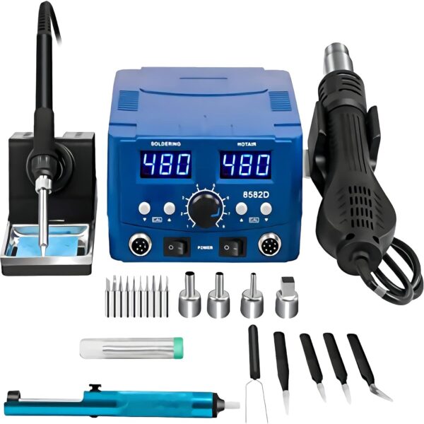 SL-8582D Two-in-One Hot Air Desoldering Station