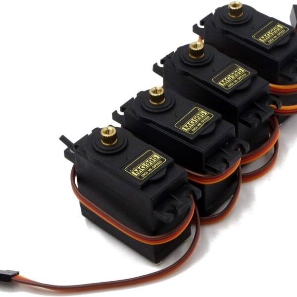 4 Sets MG995 Metal Gear High Speed Torque Servo RC Parts