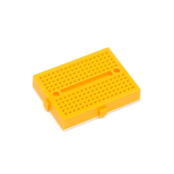 MINI SOLDERLESS BREADBOARD (34X45MM) YELLOW