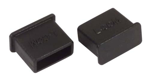 Protective Cover for USB 2.0 & 3.0 Type A Plugs, Pkg/10