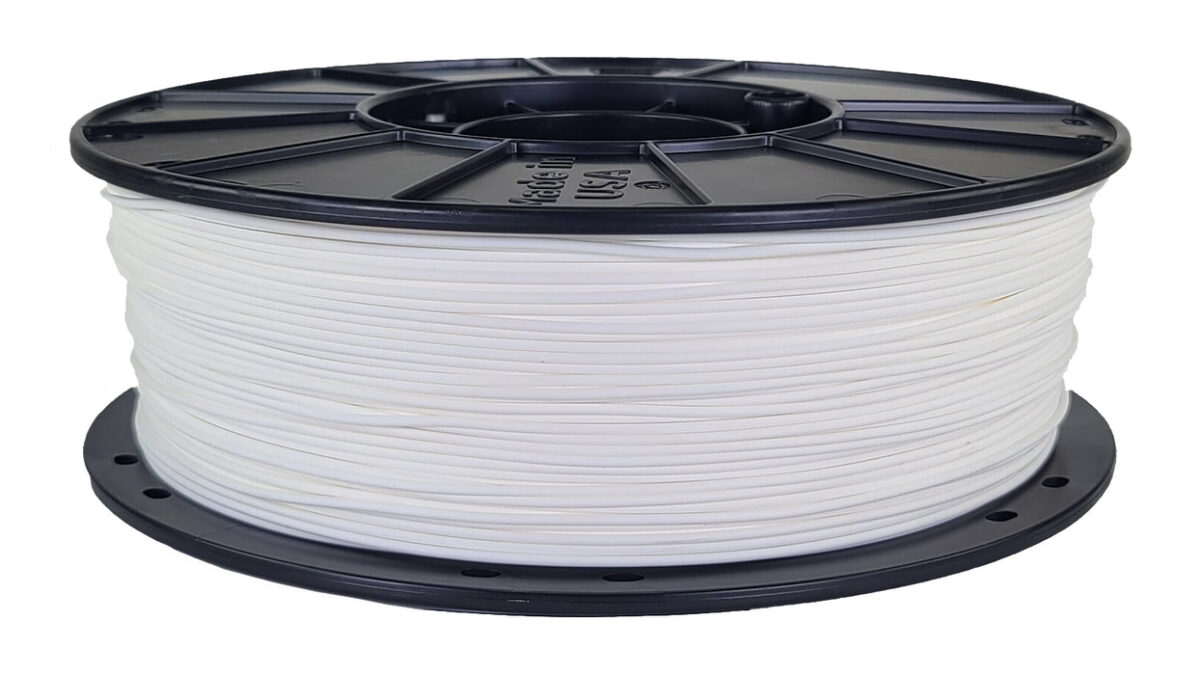 PLA 1.75MM 3D PRINTER FILAMENT (WHITE)