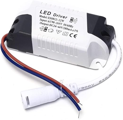 LED Driver; 8-12W; Input AC 90V-265V;Output DC 24-44V / 280ma; 50/60 Hz