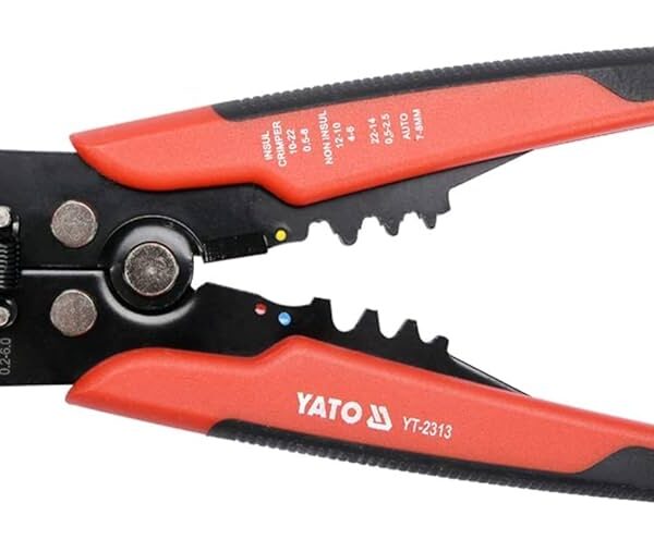 YATO Ratchet Crimping Pliers 20-8AWG 1.5-10mm2 YT-2297