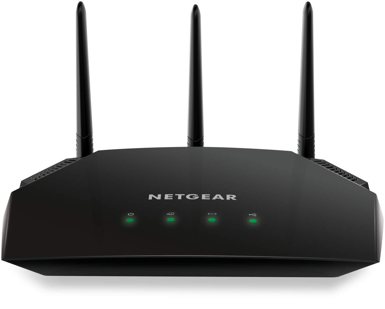 Netgear R6850 AC2000 Dual Band Gigabit Wall Mount Router (Black)