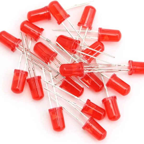 5mm Led Diode Red (pack of 100)