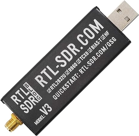 RTL-SDR Blog R820T2 RTL2832U 1PPM TCXO SMA Softw