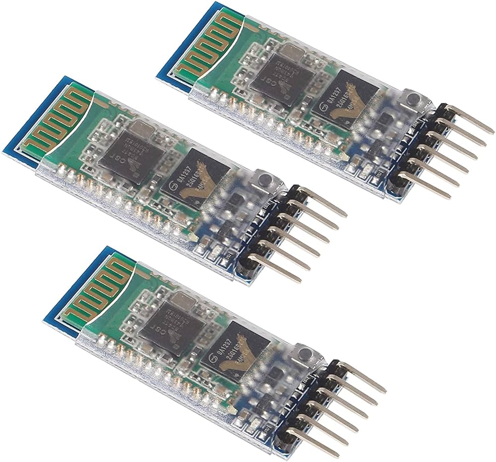 HC-05 WIRELESS BLUETOOTH SERIAL TRANSCEIVER MODULE 3PCS