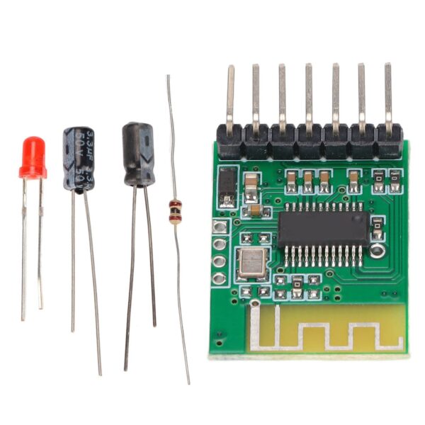 Audio Bluetooth Receiver Module with Stereo Amplifier 5v 7 PIN