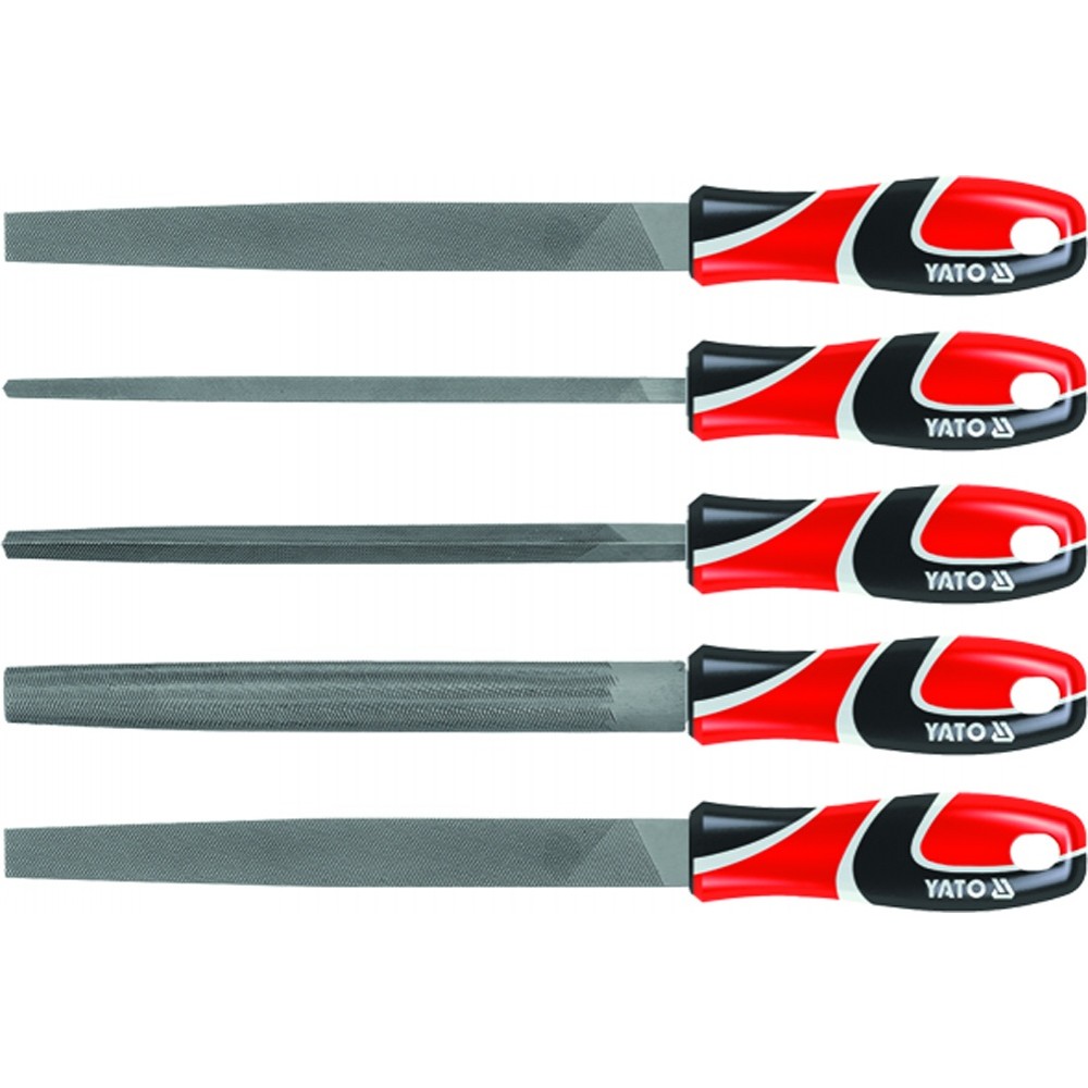 Steel File Set 5Pcs Hand Tools Yato