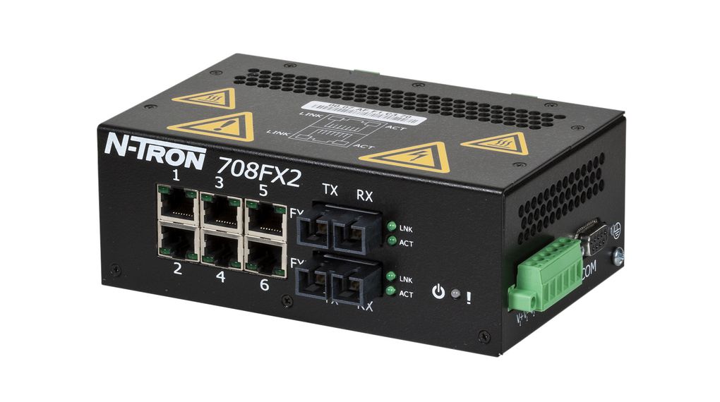 Red Lion Managed Industrial Ethernet Switch, St 2Km