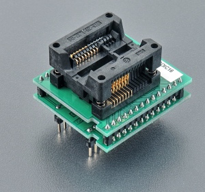 DIL16W/SOIC16 ZIF 300mil