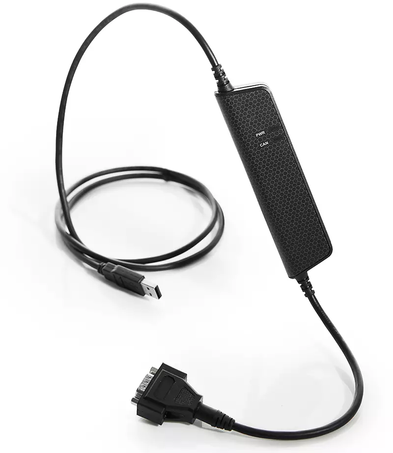 Computer Interface, Kvaser Leaf Light HS v2, 1 CH, CAN Bus Interface, USB-9Pin DSUB, Automotive