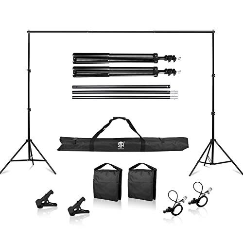 2x2M Backdrop Support System Kit with Carry Bag for Photography Photo Video Studio Photography Studio